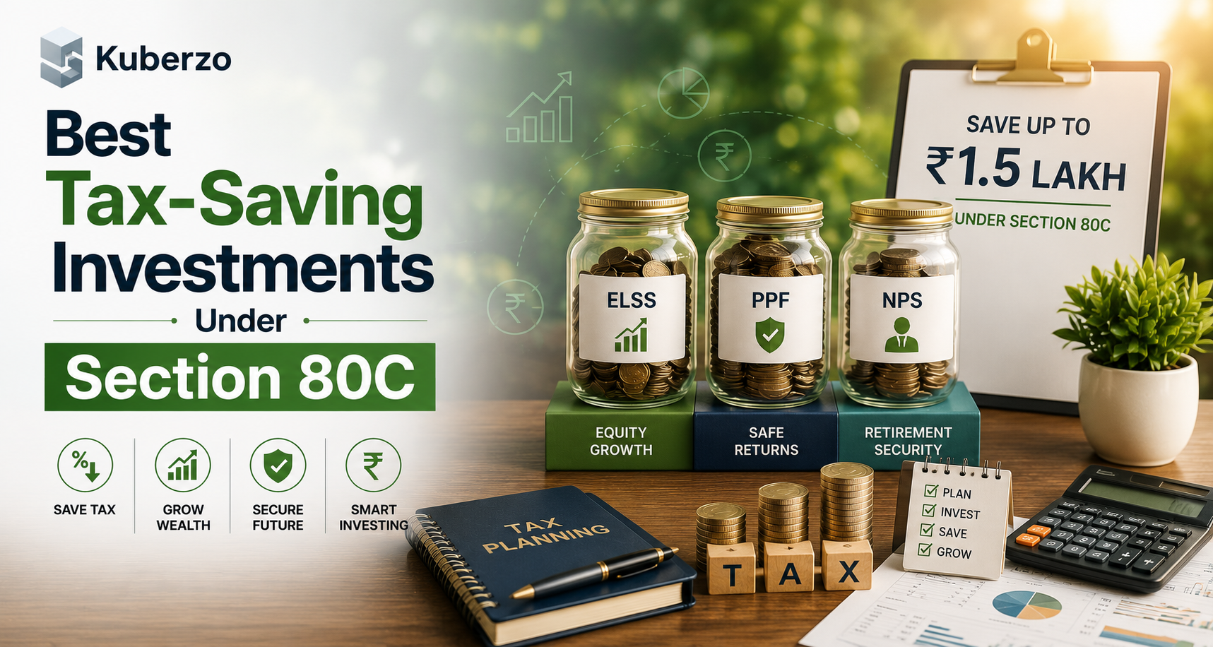 image on Best Tax-Saving Investments Under Section 80C