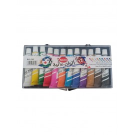 gouache de 12 cristal majed