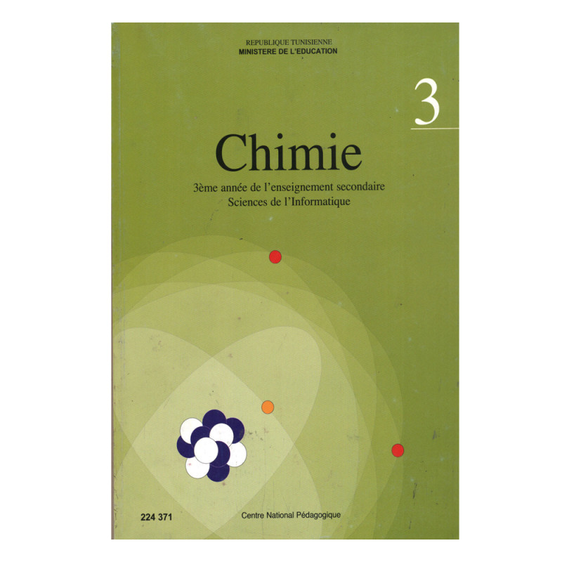 3ème année secondaire - Chimie Sections Sciences De L'informatique