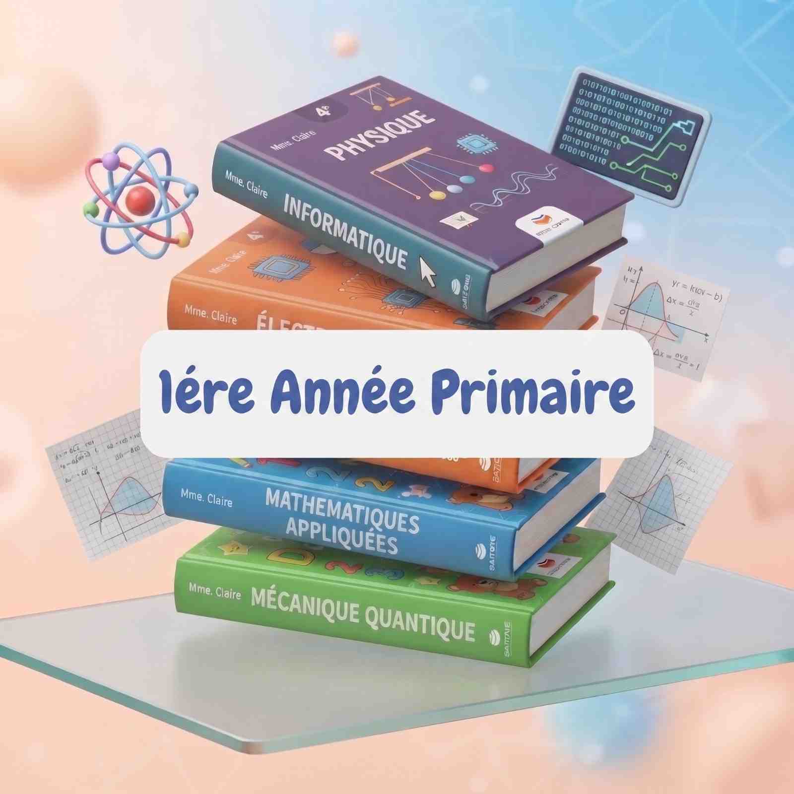 Pack Livres Scolaires :1ère année primaire