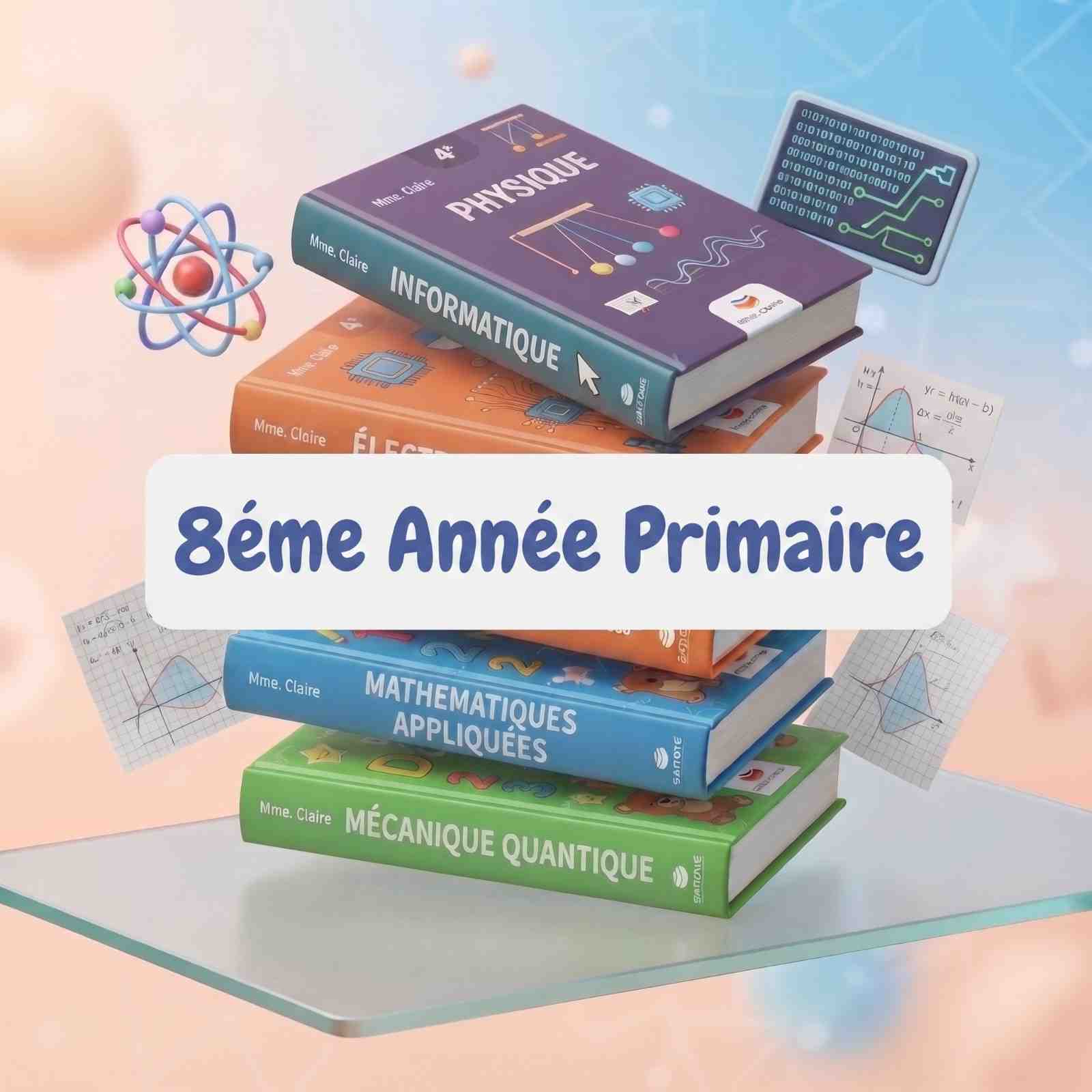 Pack Livres Scolaires : 8ème année primaire