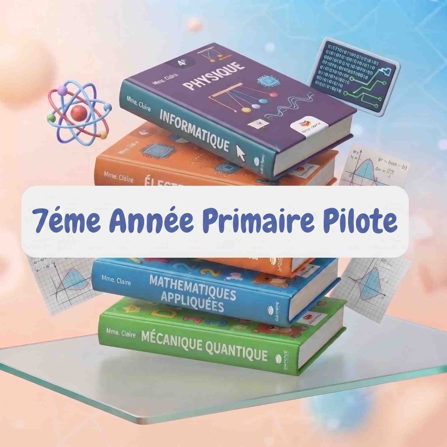 Pack Livres Scolaires : 7ème année primaire PILOTE