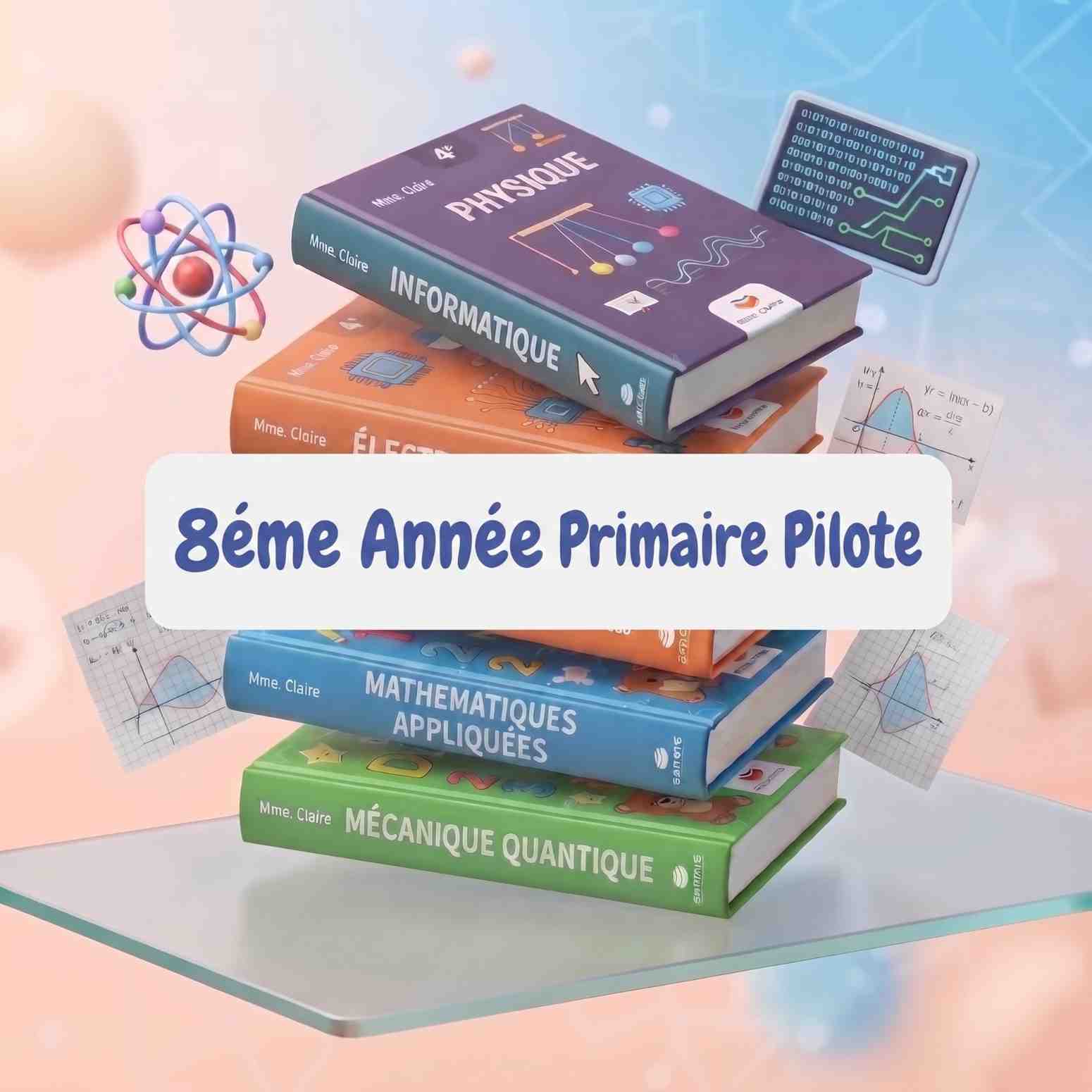Pack Livres Scolaires : 8ème année primaire PILOTE