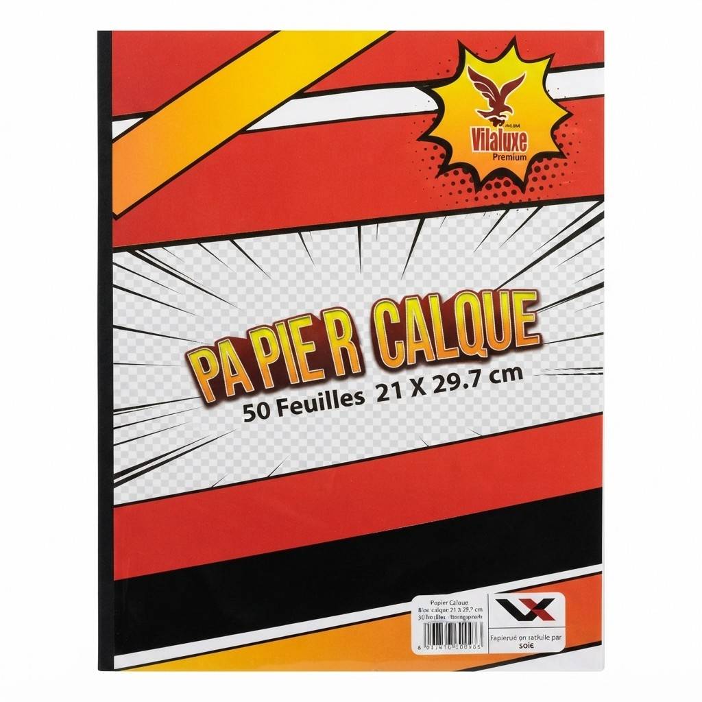 Bloc calque A4 50f vilalux