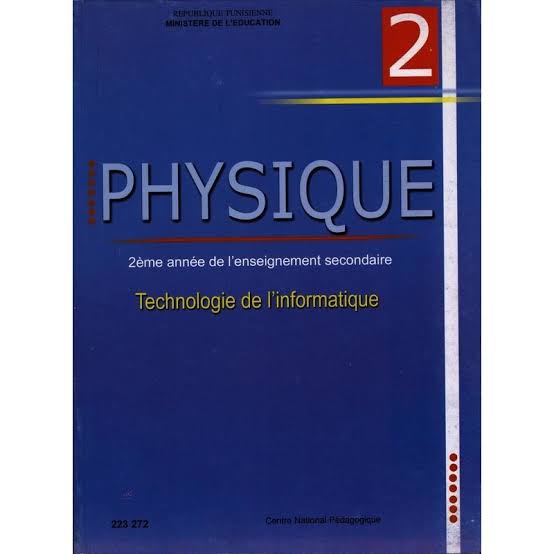2ème année secondaire - PHYSIQUE INFO