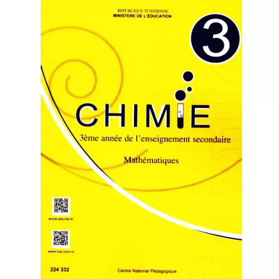 3ème année secondaire - CHIMIE MATH