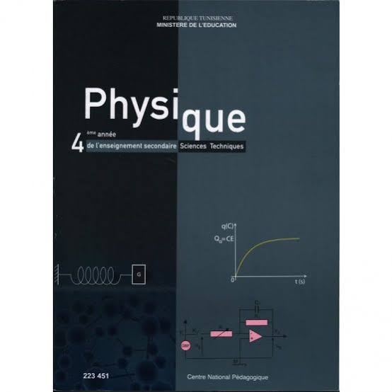 4ème année secondaire - PHYSIQUE TECH