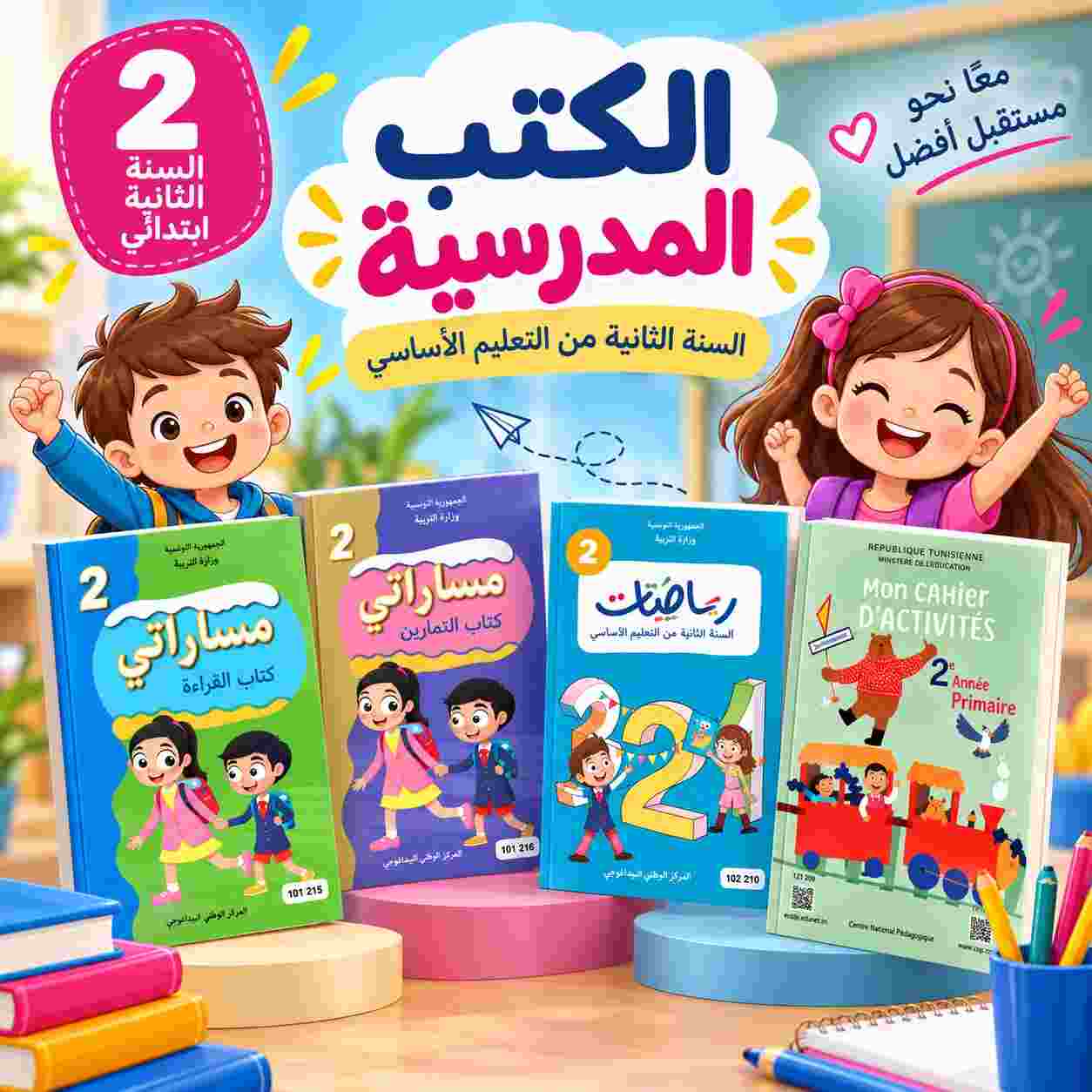 Série Livres Scolaires : 2ème année primaire