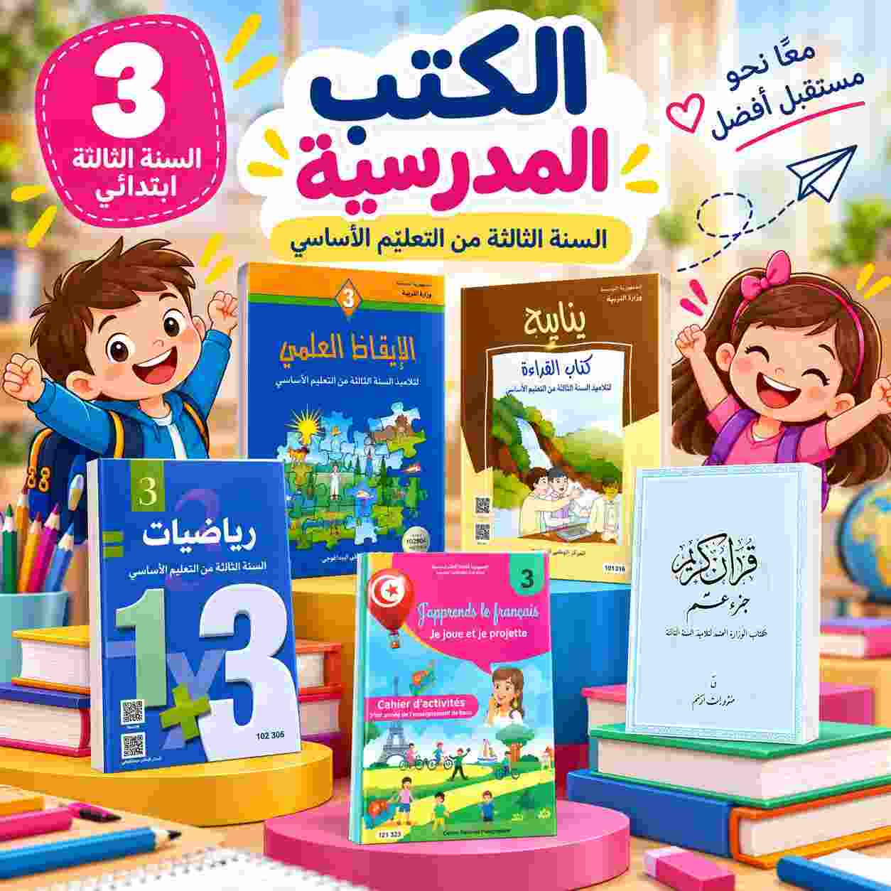 Série Livres Scolaires : 3ème année primaire