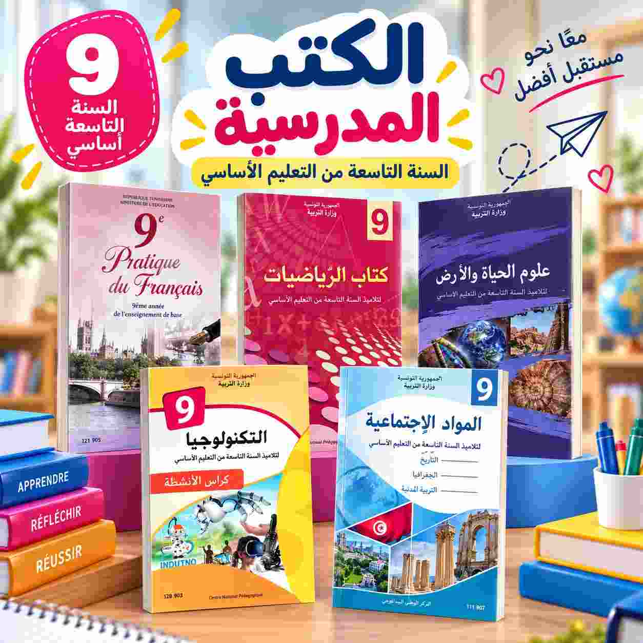 Série Livres Scolaires : 9ème année primaire