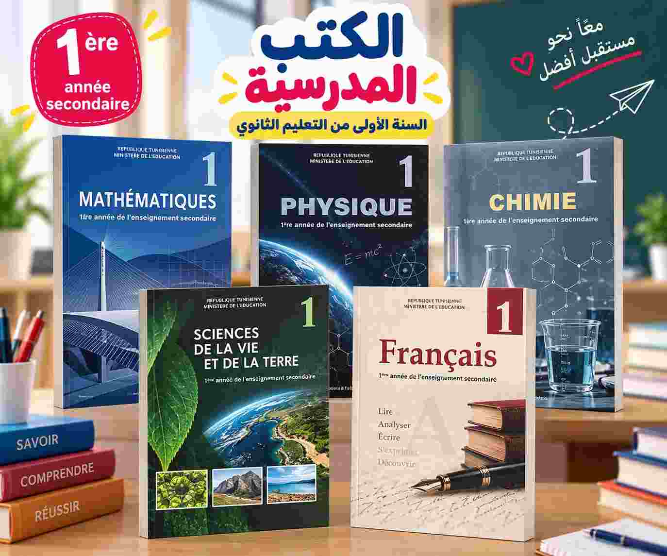 Série Livres Scolaires : 1ère année secondaire TRONC COMMUN