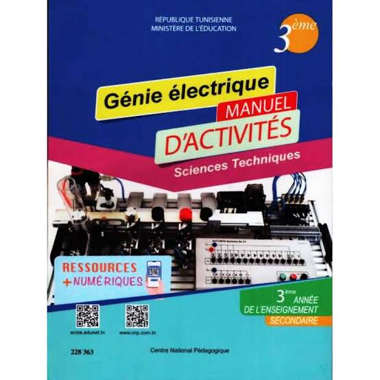 3ème année secondaire - Génie électrique - Manuel d'activités sciences techniques