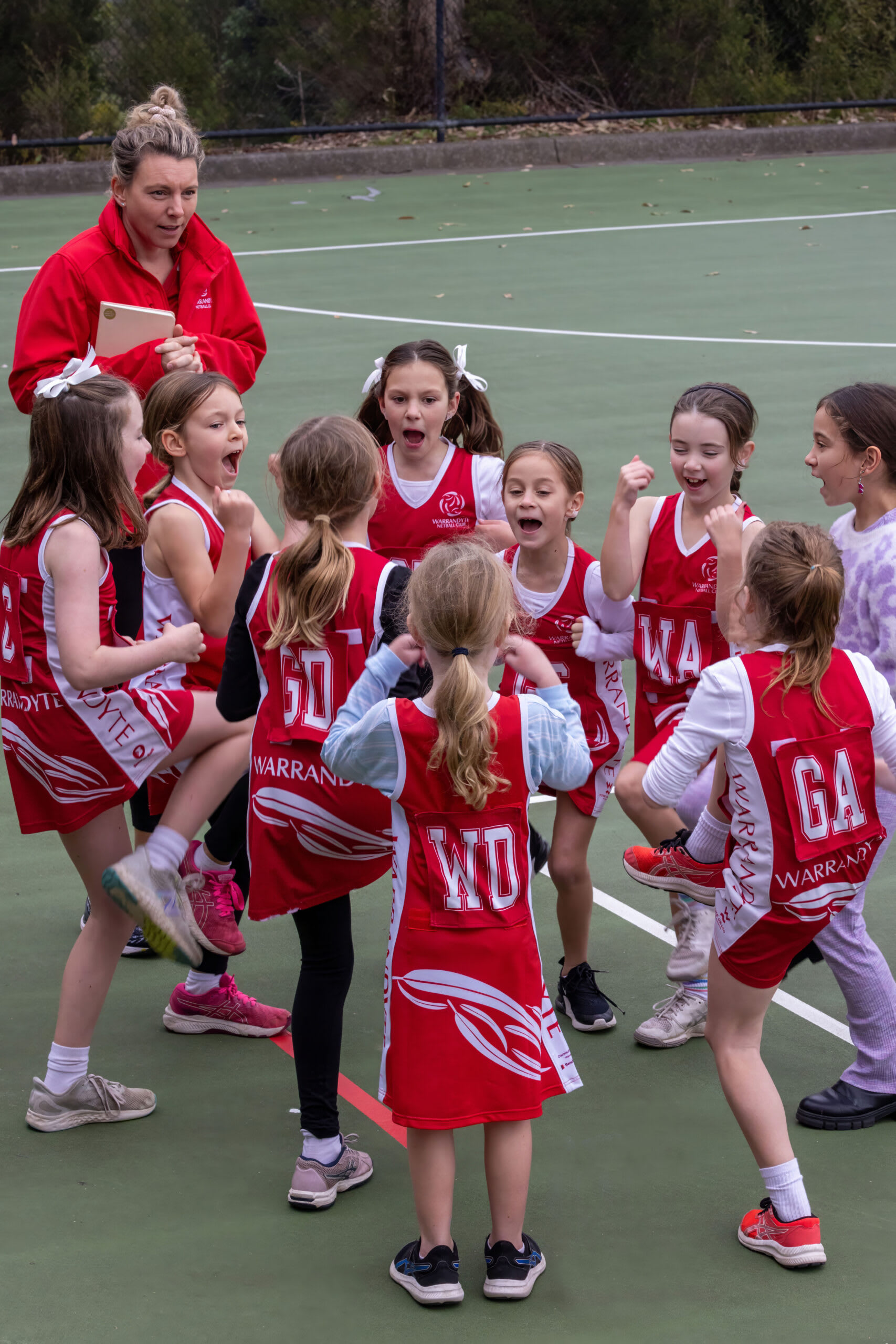 WNC Gliders pre-game chant