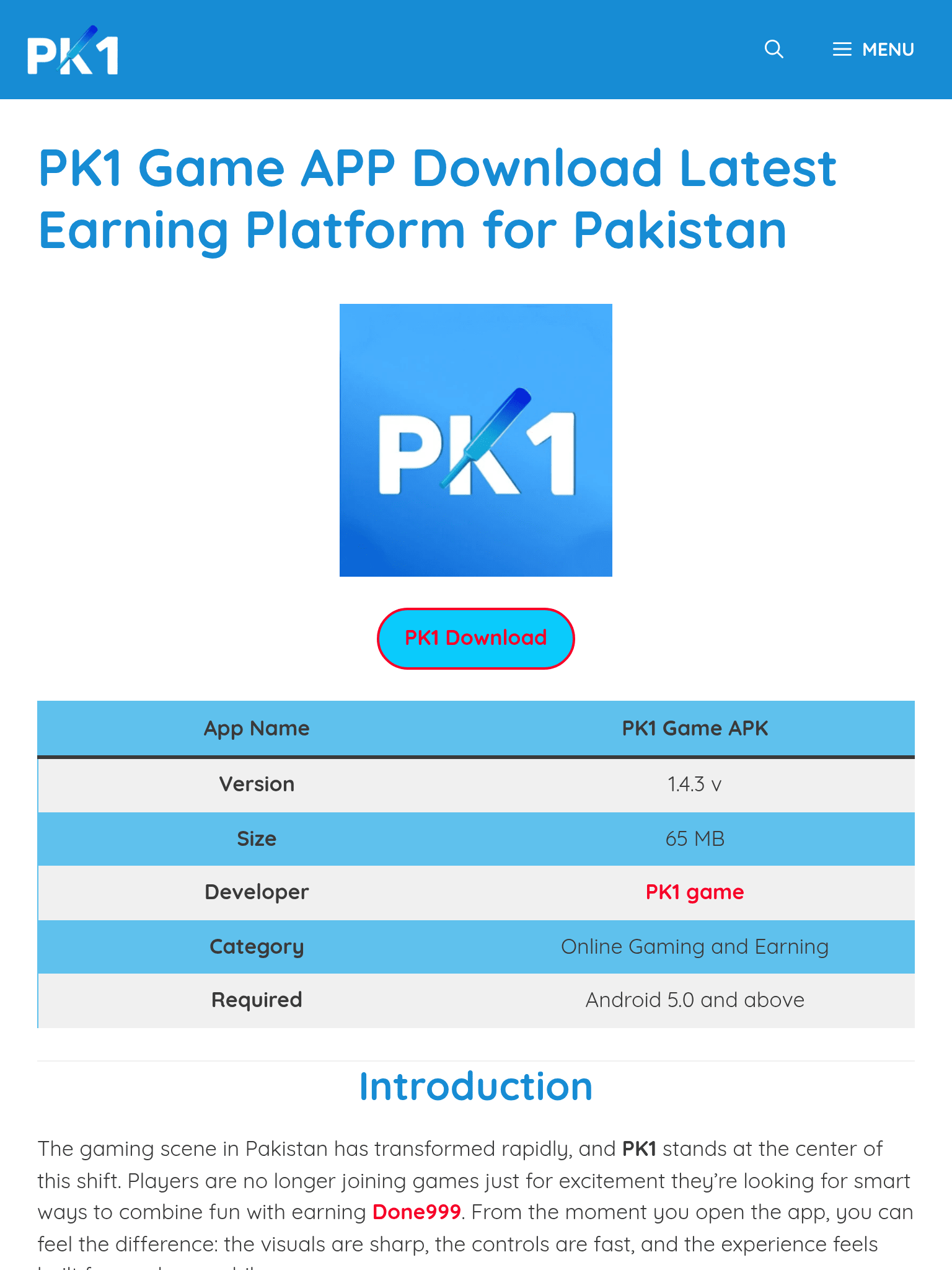 PK1 Game Download screenshot 2