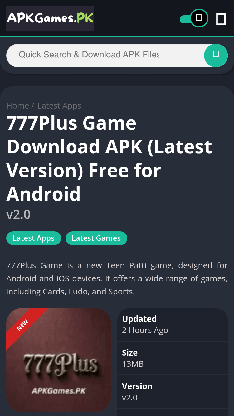 777Plus Game Download APK screenshot 3