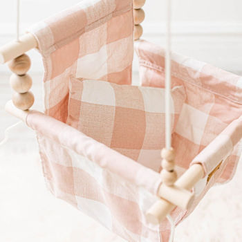 Pink Buffalo Check Pillow