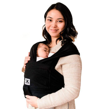 Baby K'tan Pre-Wrapped Ready To Wear Baby Carrier - Original Black