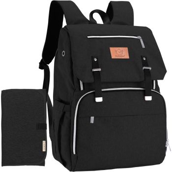 Explorer Diaper Bag (Trendy Black)