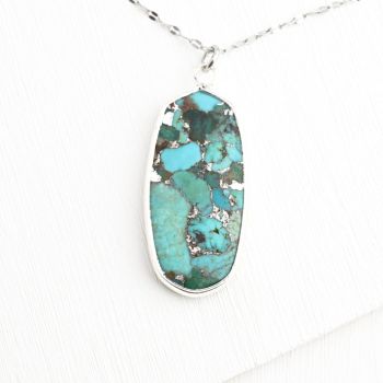 Sea Sparkle Turquoise Necklace