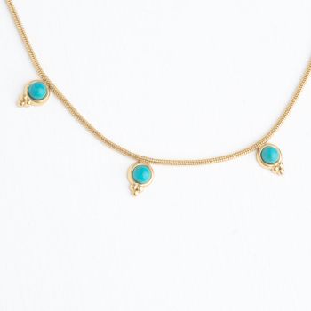 Trinity Turquoise Necklace