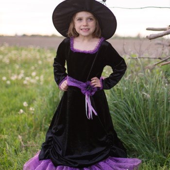 Vera The Velvet Witch Dress & Hat