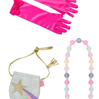 Shining Star Purse, Necklace, and Princess Gloves Bundle