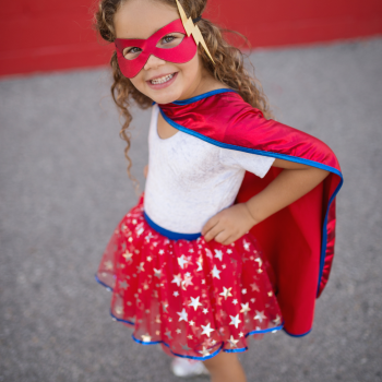 Superhero Tutu Cape and Mask Set