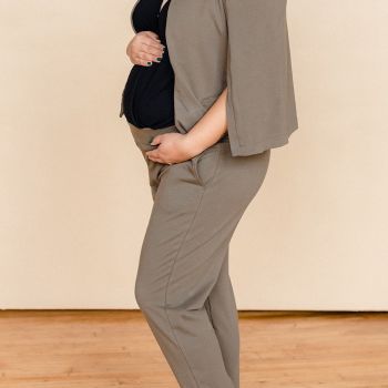 The Everywhere Maternity & Postpartum Jogger Pants - Sage