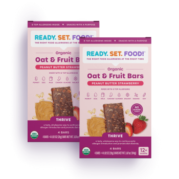 Organic Oat & Fruit Bars - Peanut Butter Strawberry