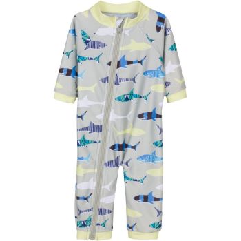 Sunsuit - Long Sleeve Romper Swimsuit | "Shark Feast"