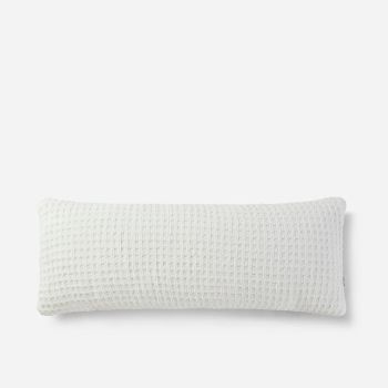 Snug Waffle Lumbar Pillow
