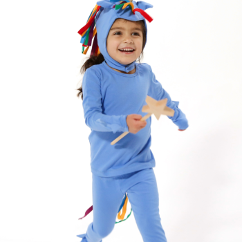 Blue Unicorn Costume