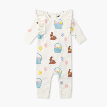 GUIDESHOP EXCLUSIVE - Double Ruffle Romper_Hoppy Days