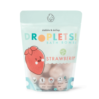 100% Natural Bath Bombs - Strawberry