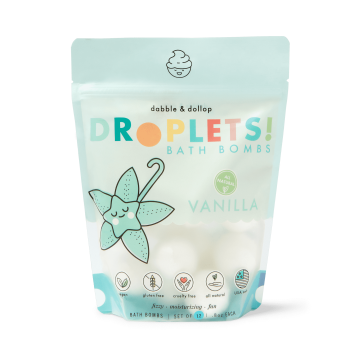 100% Natural Bath Bombs - Vanilla