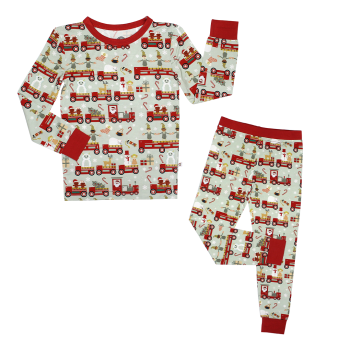 Emerson and Friends - Christmas Train Bamboo Long Sleeve Kids Pajama: 2T