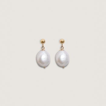 Baroque Pearl Drop Earrings