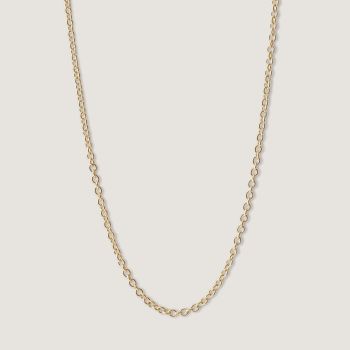 Cable Rolo Link Chain Necklace