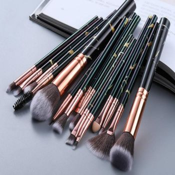 Marble Deep Veins Makeup Blending Brush Set