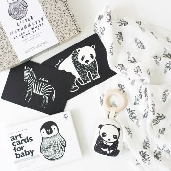 Little Naturalist Gift Set - Black + White