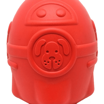 Rocketman Durable Rubber Treat Dispenser & Chew Toy