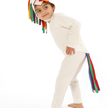 White Unicorn Pajama Costume