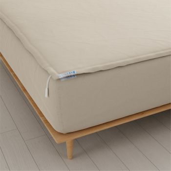 QuickZip Fitted Sheet | Zips Off and On; Won't Pop Off; Easy to Fold | More Comfort.  Less Hassle. | Sateen Cotton | Includes Base + Zip Sheet