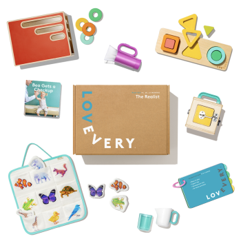 Lovevery Realist Play Kit - Toys For 1 Year Old - Ages 19-21 Months - Baby Toy Subscription Box - The Play Kits By Lovevery