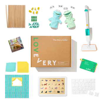 Lovevery Storyteller Play Kit - Toy Subscription For 3 Year Olds (Months 40-42) - The Play Kits By Lovevery