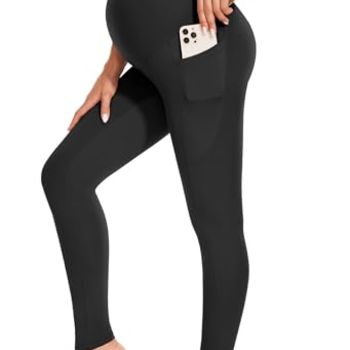 Soft Maternity Workout Leggings