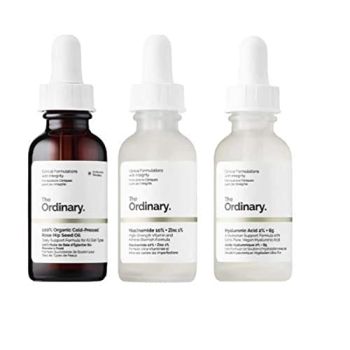 The Ordinary 3 Bottles Face Serum Set! Hyaluronic Acid Serum