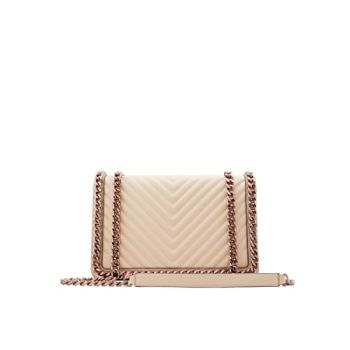Women's Medium Greenwald Crossbody Bag, Beige Overflow