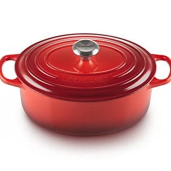 Enameled Cast Iron Signature Oval Dutch Oven