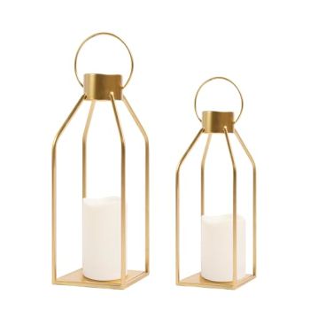 HPC Decor Modern Farmhouse Lantern Decor